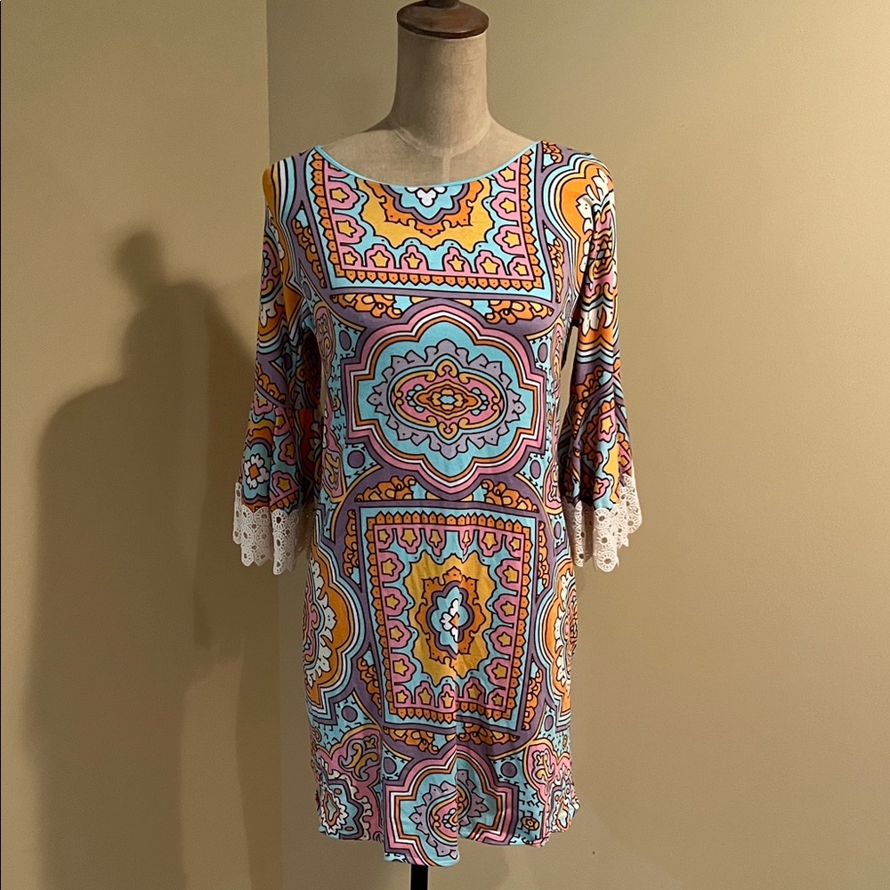 Judith March Multicolor Patterned Dress